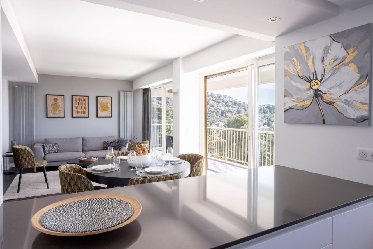 Cannes Panorama - Piscine, Vue Mer, Parking, Clim Exteriör bild