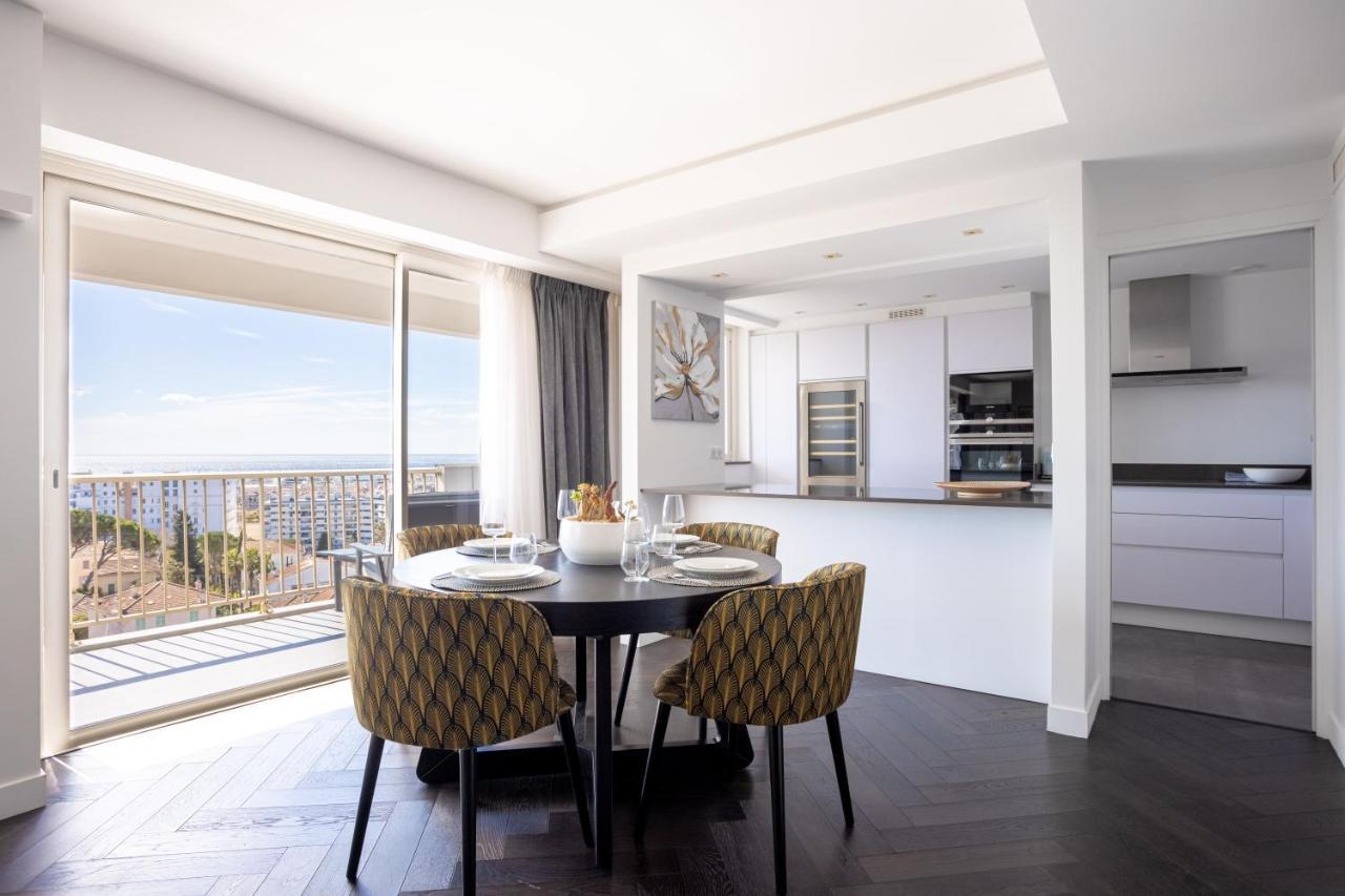 Cannes Panorama - Piscine, Vue Mer, Parking, Clim Exteriör bild